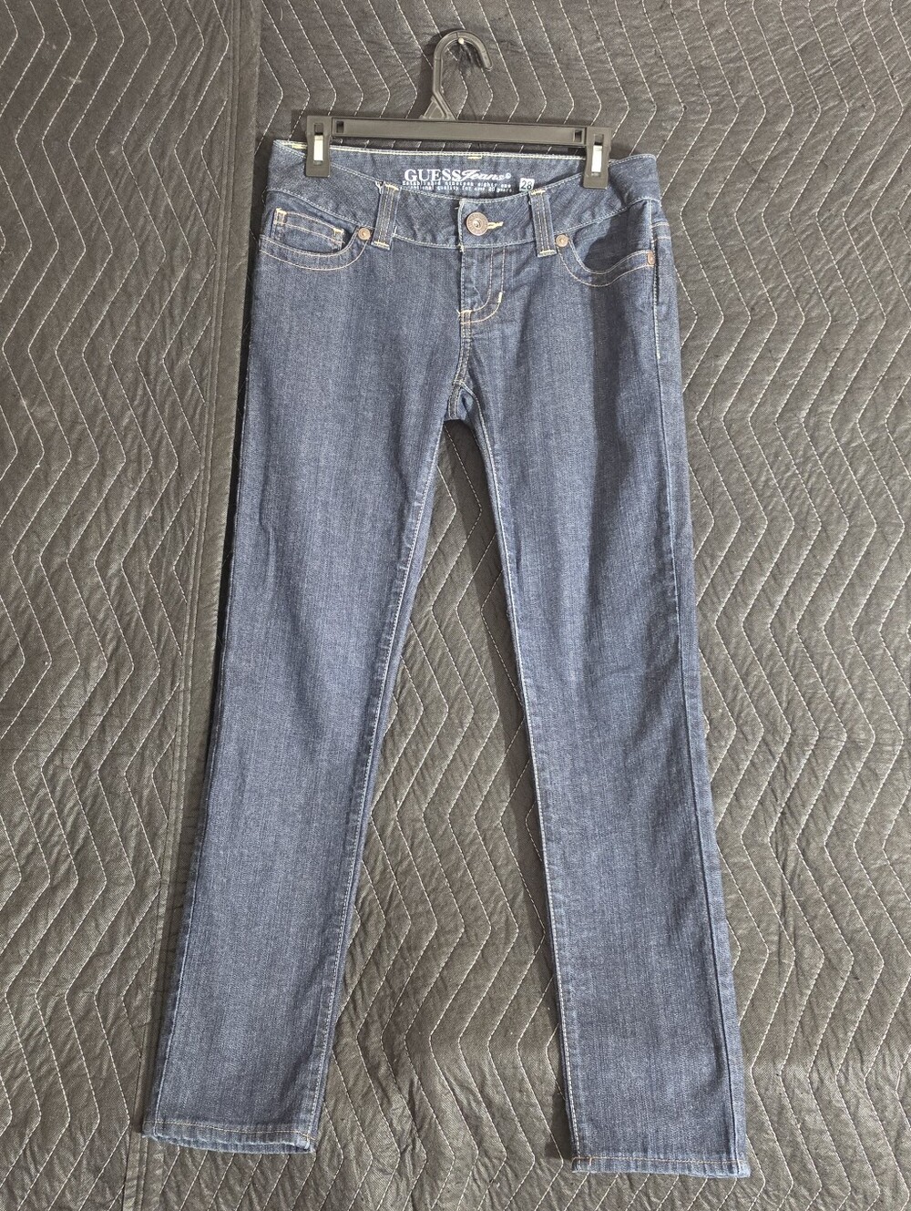 GUESS Women's Skinny Jeans in Blue Denim